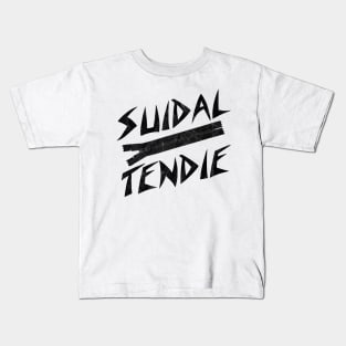 Suidal Tendie Meme Kids T-Shirt